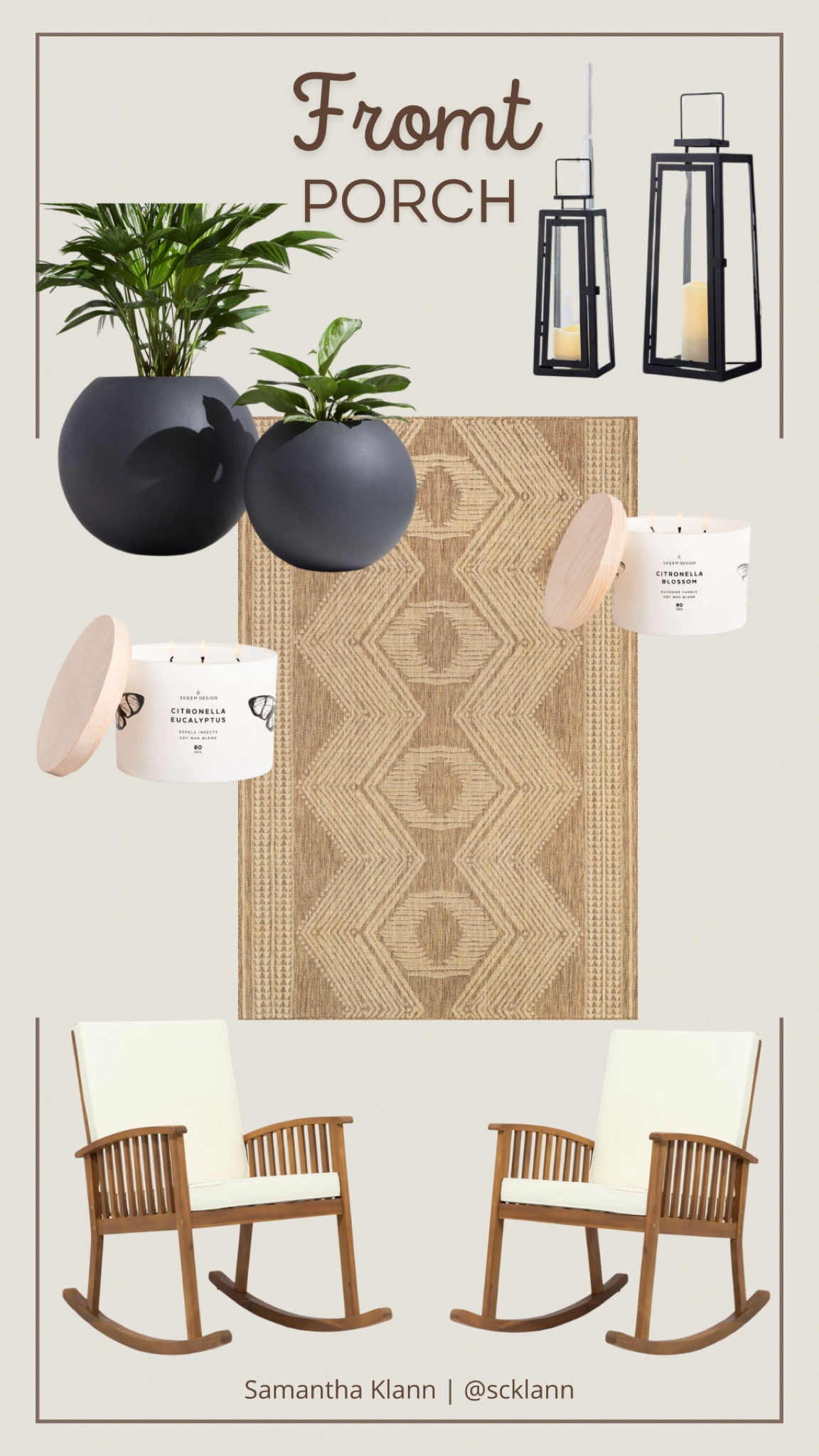 Front Porch Decor + Furnituree

#LTKSeasonal #LTKhome #LTKstyletip