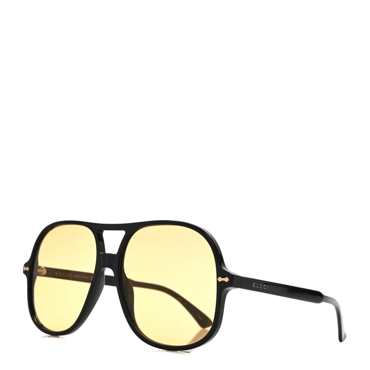 Aviator Sunglasses GG0706S Black | FASHIONPHILE (US)