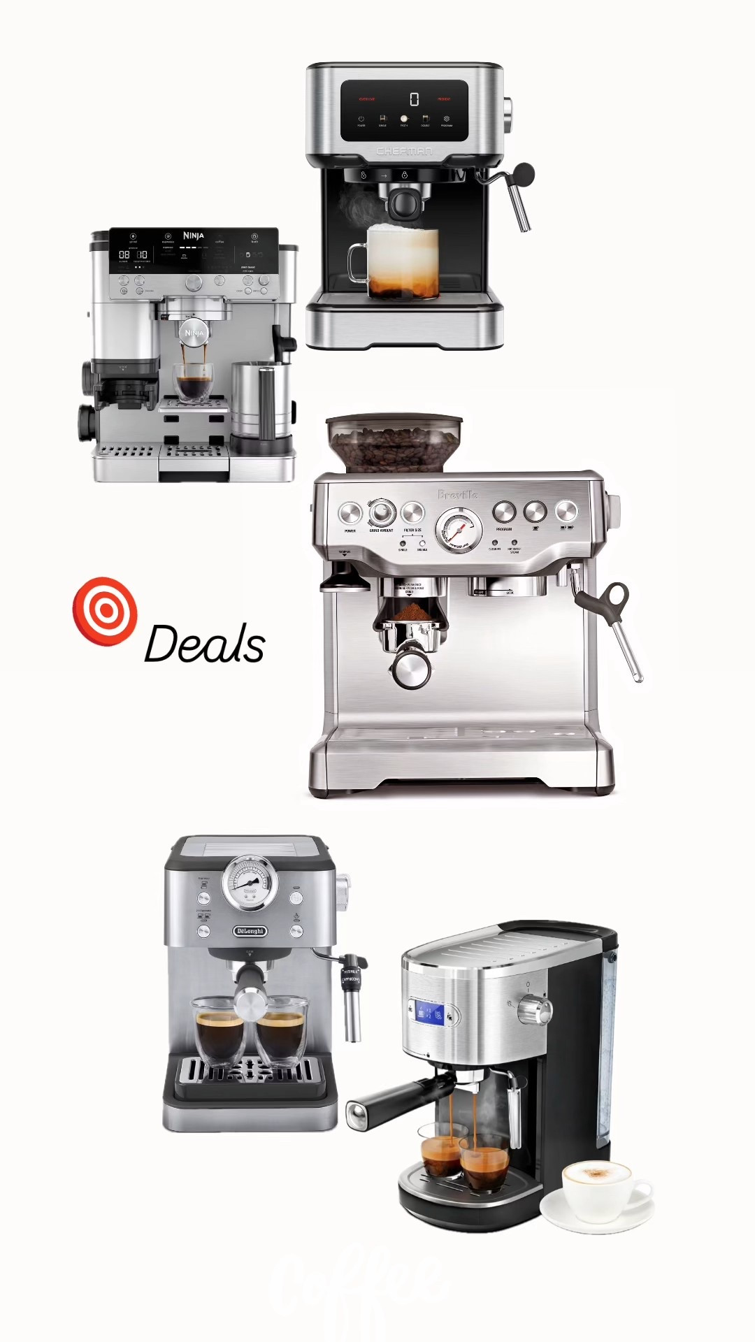 So many Espresso machines at reasonable prices!  All diff sizes!  

Coffee machine, espresso machine, espresso, kitchen appliances, BF kitchen sales, BF sales, affordable espresso machine, small espresso machine, large espresso machine, multi cup espresso machine #LTKCyberWeek 

#LTKGiftGuide #LTKmorningroutine