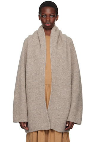 Brown Double Face Coat | SSENSE
