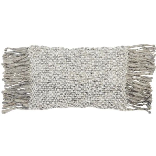 Upson Tassels Wool Blend Throw Pillow | Wayfair North America
