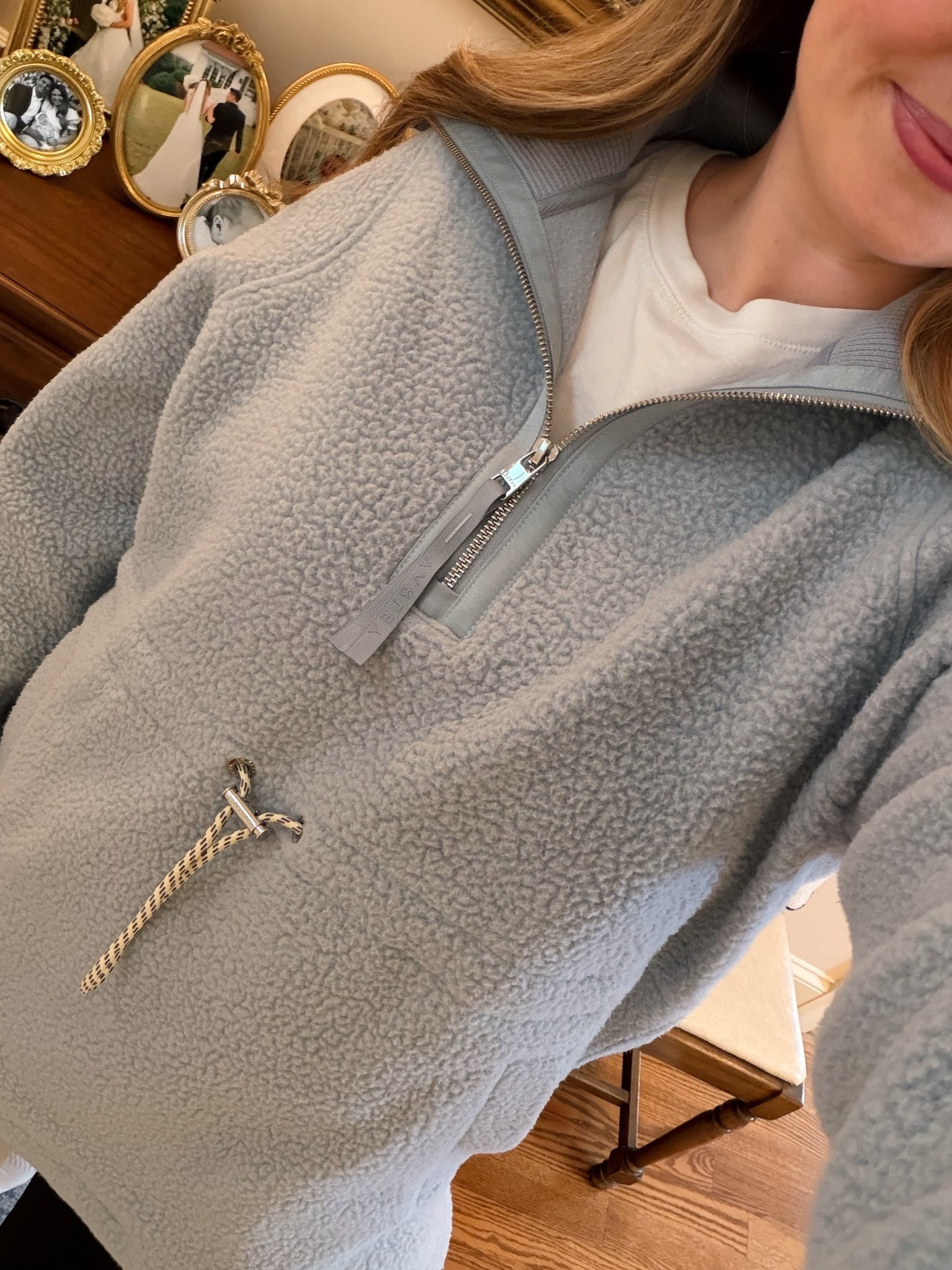 The coziest sweater during all this cold weather!! ❄️ 