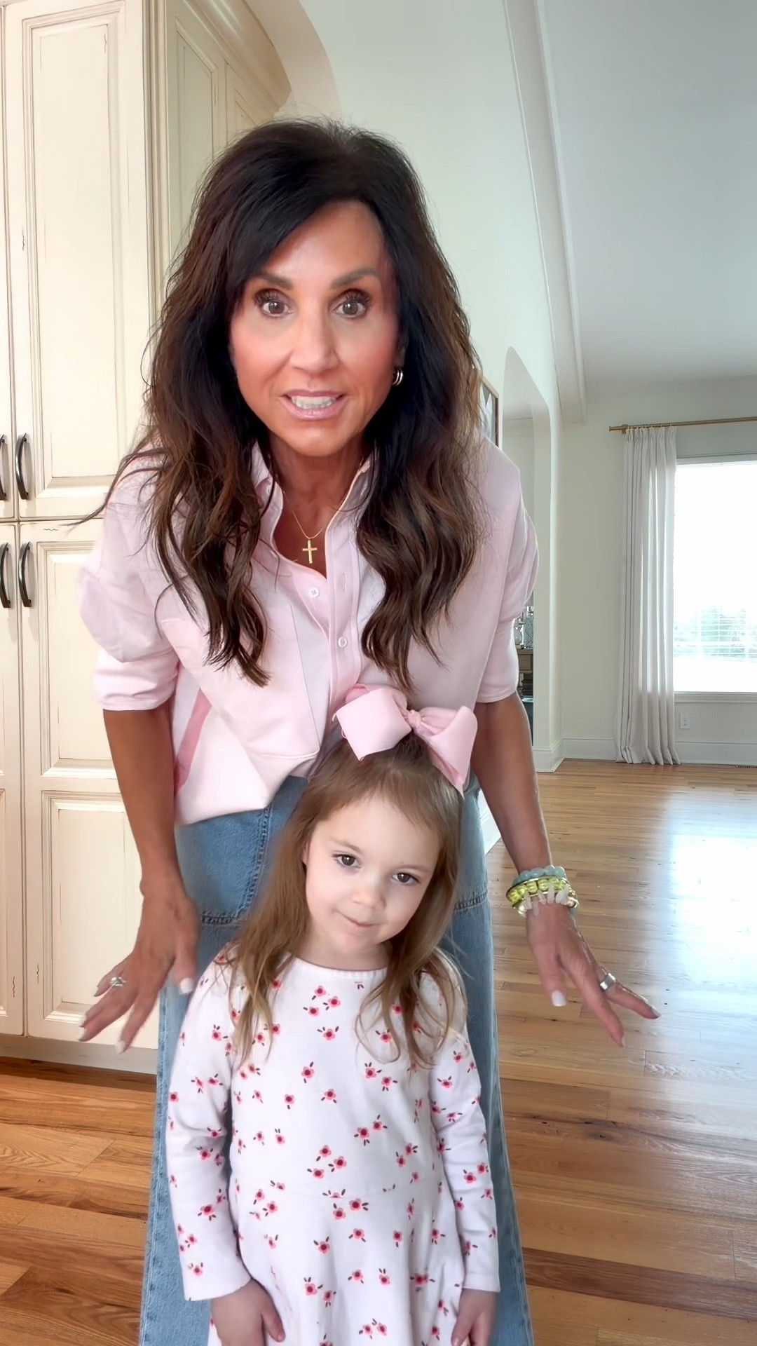 What we’re wearing 💕
Button down  - XS
Denim - XS
Cyndi20 for 20% off @ALLIE+BESS 

#LTKSeasonal #LTKOver40