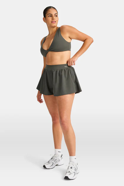 DAYFLEX FLOATY SHORT - DARK OLIVE | TALA (UK)