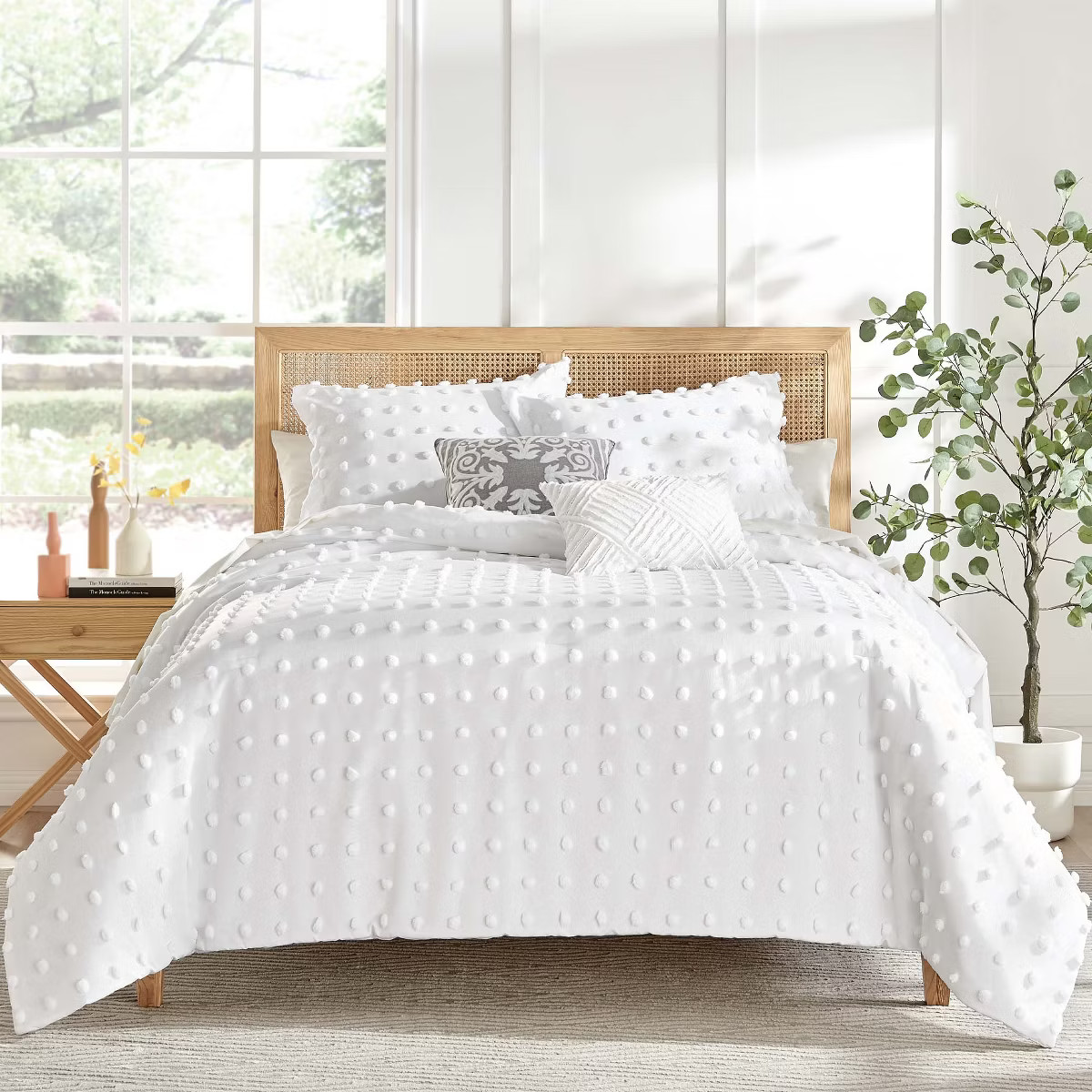 White Pom Pom Comforter Set - Levtex Home | Target