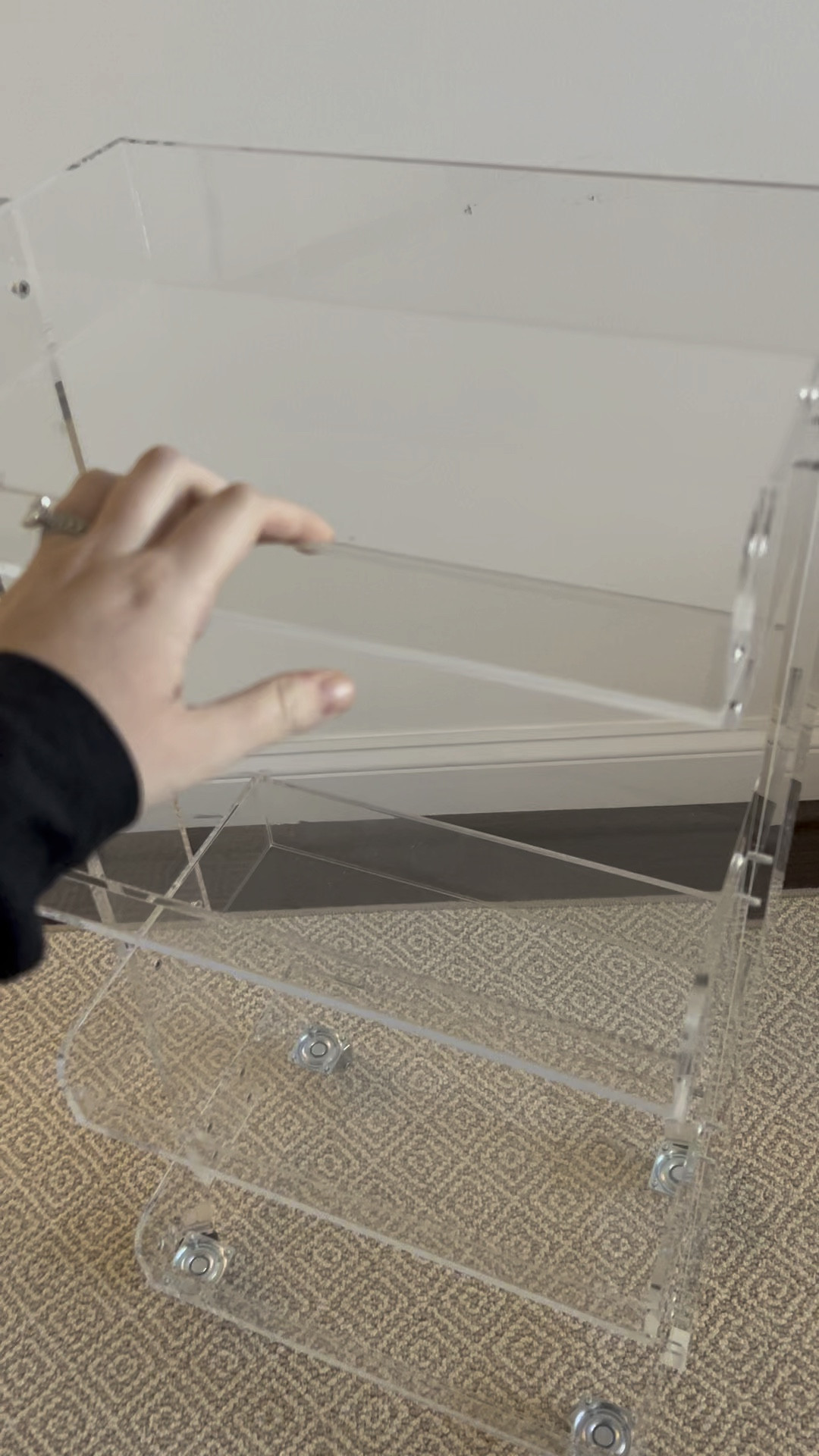 Obsessed with this acrylic cart. We are going to use for baby items! 

#LTKbaby #LTKGiftGuide #LTKhome