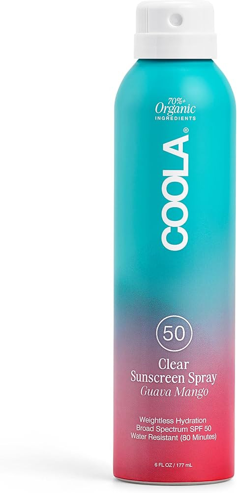 COOLA Organic Sunscreen SPF 50 Sunblock Spray, Dermatologist Tested Skin Care for Daily Protectio... | Amazon (US)