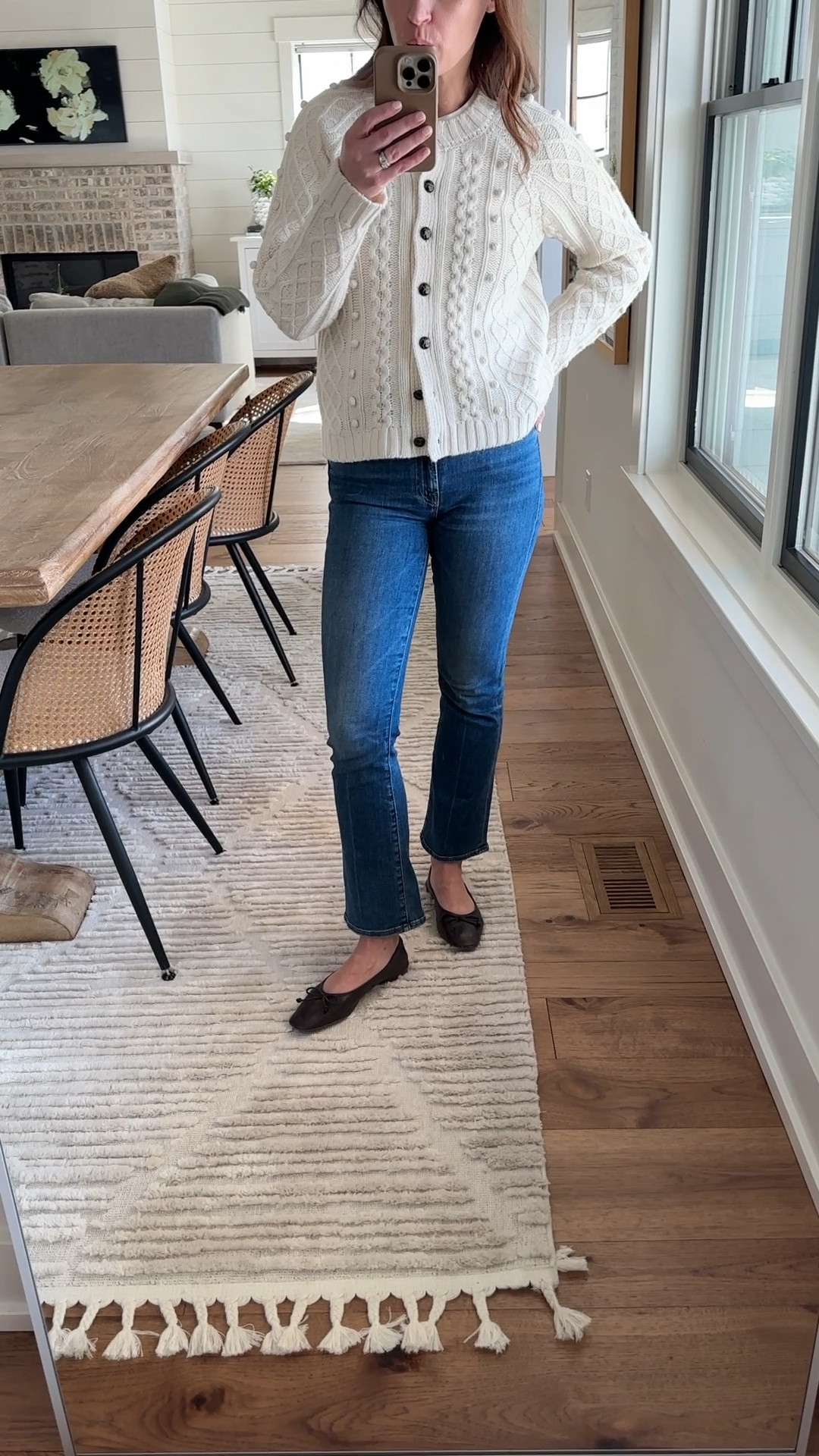 Sweater size XS
Jeans size 25
Shoes true to size 

#LTKSeasonal #LTKStyleTip #LTKOver40