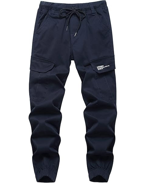 Boy's Cargo Joggers Pants Youth Quick Dry Hiking Lightweight Pants for Sports Outdoor with Zipper... | Amazon (US)