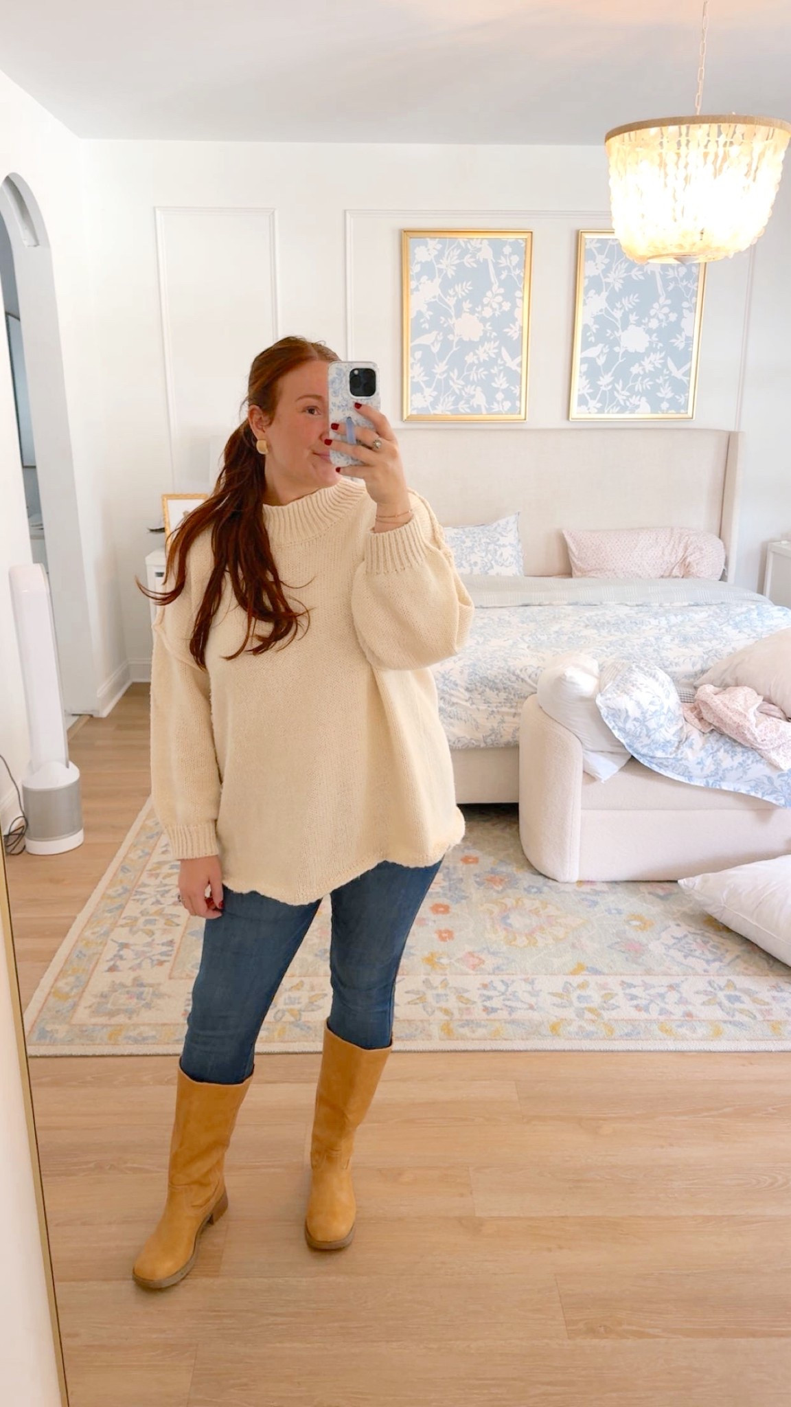 Boot season!!!! 
These boots are under $100 AND buy 1 get 1 FREE!!!! 🤩🤩🤩
They will put these on sale as well so keep watch! 
This is also my sweater staple!!! 
So many colors, oversized and sooo comfy! Not hot or scratchy. 

I got my true sizes in both! 

#LTKGiftGuide #LTKFindsUnder50 #LTKMidsize