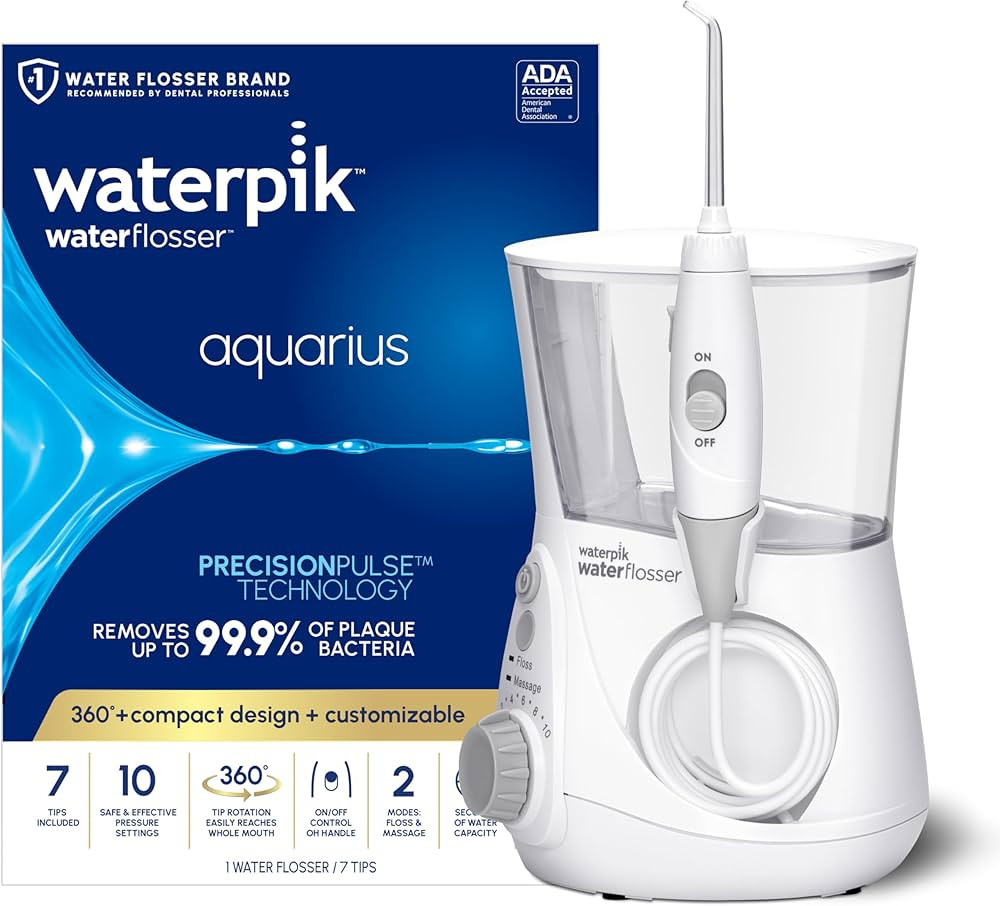 Waterpik Aquarius Water Flosser Professional For Teeth, Gums, Braces, Dental Care, Electric Power... | Amazon (US)