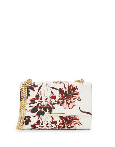 IVANKA TRUMP Mara Floral Leather Shoulder Bag | Lord & Taylor