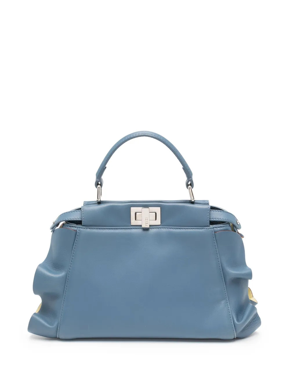 Fendi Pre-Owned Peekaboo two-way bag - Blue | Farfetch Global