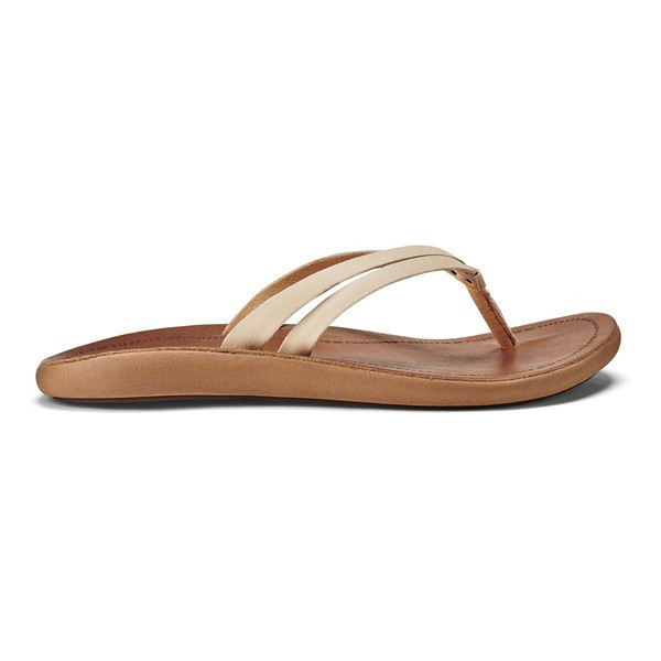 Women's OluKai Kapehe Luana Flip Flop Sandals 8 Tapa/Sahara | Scheels
