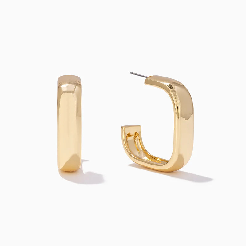 Unique Square Hoops | Uncommon James
