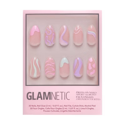 Glamnetic Press-On Women's Manicure Fake Nails - Wild Card - 30ct - Ulta Beauty | Target