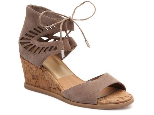 Women's Layce Wedge Sandal -Taupe/Stone | DSW