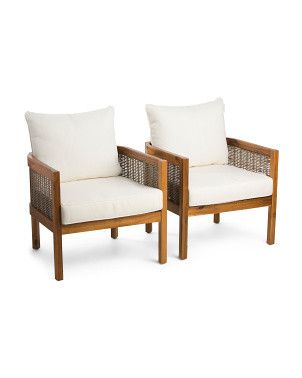 Set Of 2 Armchairs | Furniture & Lighting | Marshalls | Marshalls