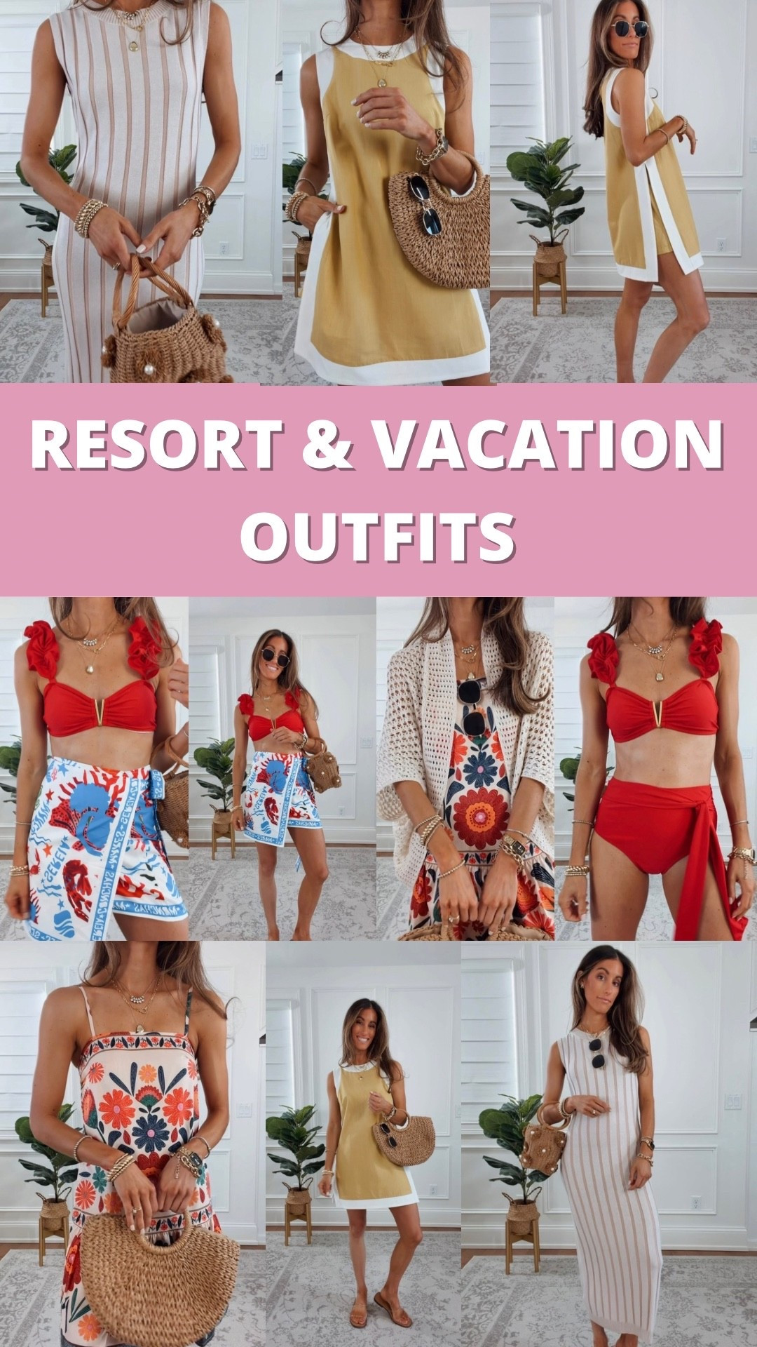 Resort and Vacation Outfits | Swimsuits | Swimwear 

#LTKFindsUnder100 #LTKFindsUnder50 #LTKTravel