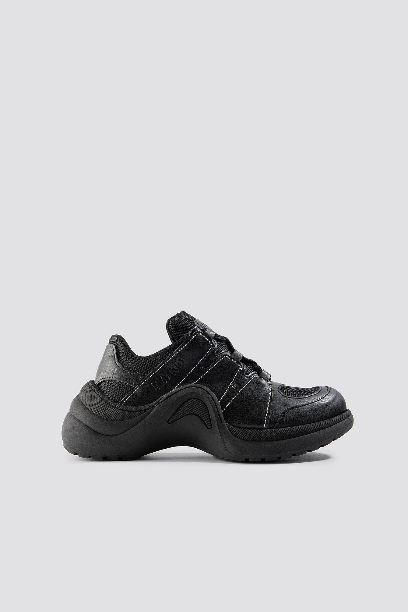 Wave Sole Trainers Schwarz | NA-KD DE, AT, CH