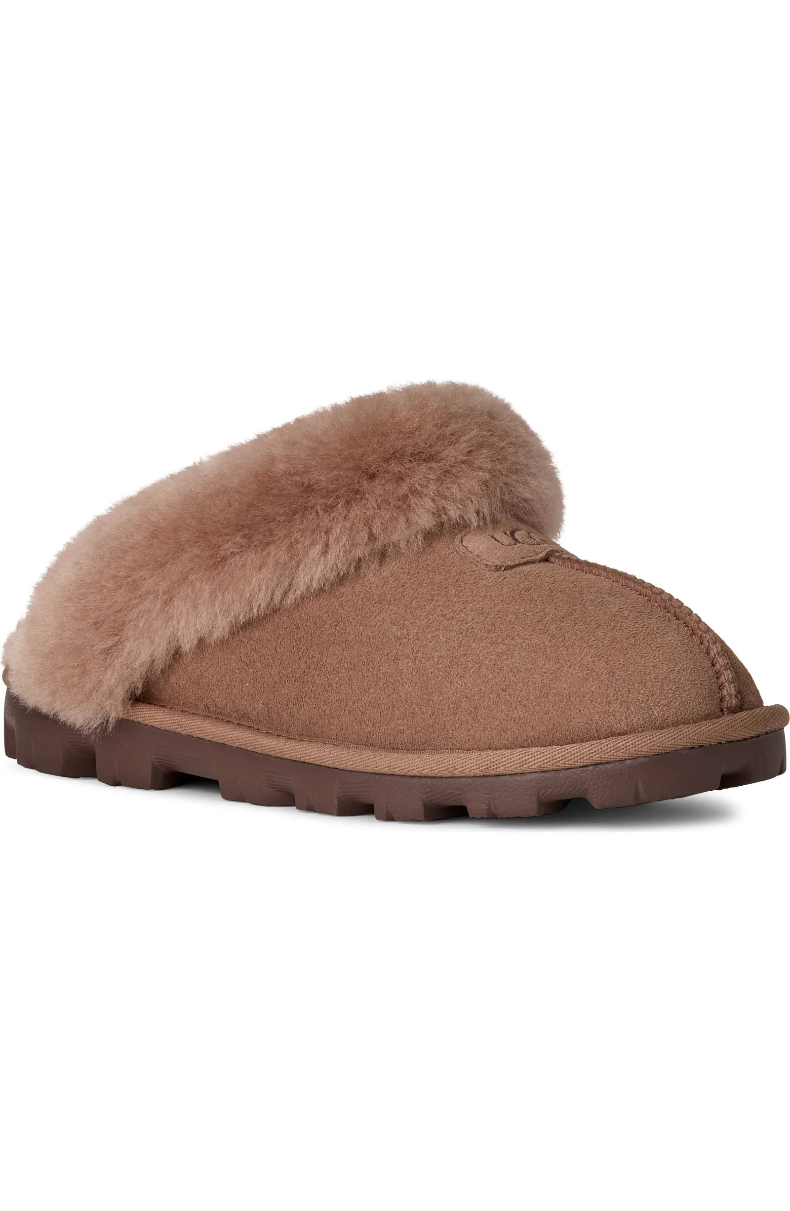 Coquette Genuine Shearling Lined Slipper (Women) | Nordstrom