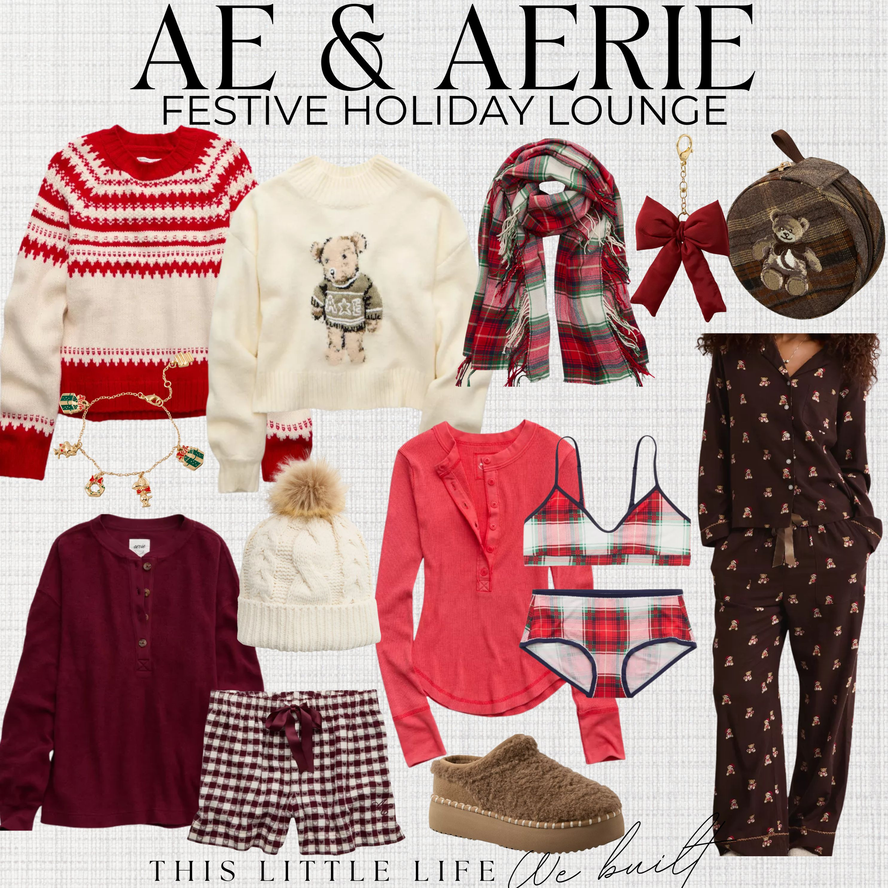 Holiday Lounge Outfits from Aerie!
Aerie Holiday / Aerie Winter / Aesthetic Loungewear / Neutral Activewear / Yoga Pants / Pilates Outfits / Yoga Outfits / Neutral Sneakers / Neutral Leggings / Scrunch Socks / Neutral Scrunchies / Belt Bags / Puffer Totes / Travel Outfits / Dressy Athletic Outfits / Pilates Outfits / Casual Brunch Outfits / Designer Look-A-Likes / Fleece Lined Leggings / Fleece Jackets / 
 

 #LTKHoliday #LTKActive #LTKStyleTip