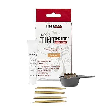Godefroy Hair Color Kit for Spot Coloring Great For Small Areas Covers Up Gray Hairs Assorted Col... | Amazon (US)