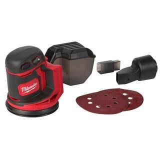 Milwaukee M18 18-Volt Lithium-Ion Cordless 5 in. Random Orbit Sander (Tool-Only)-2648-20 - The Ho... | The Home Depot