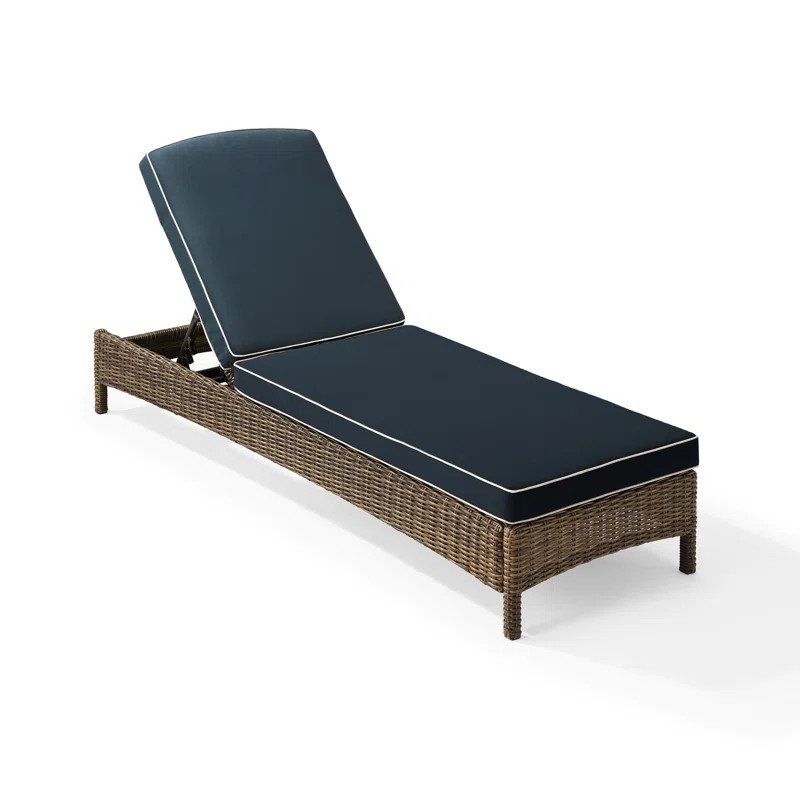 Leandra Outdoor Wicker Chaise Lounge | Wayfair North America