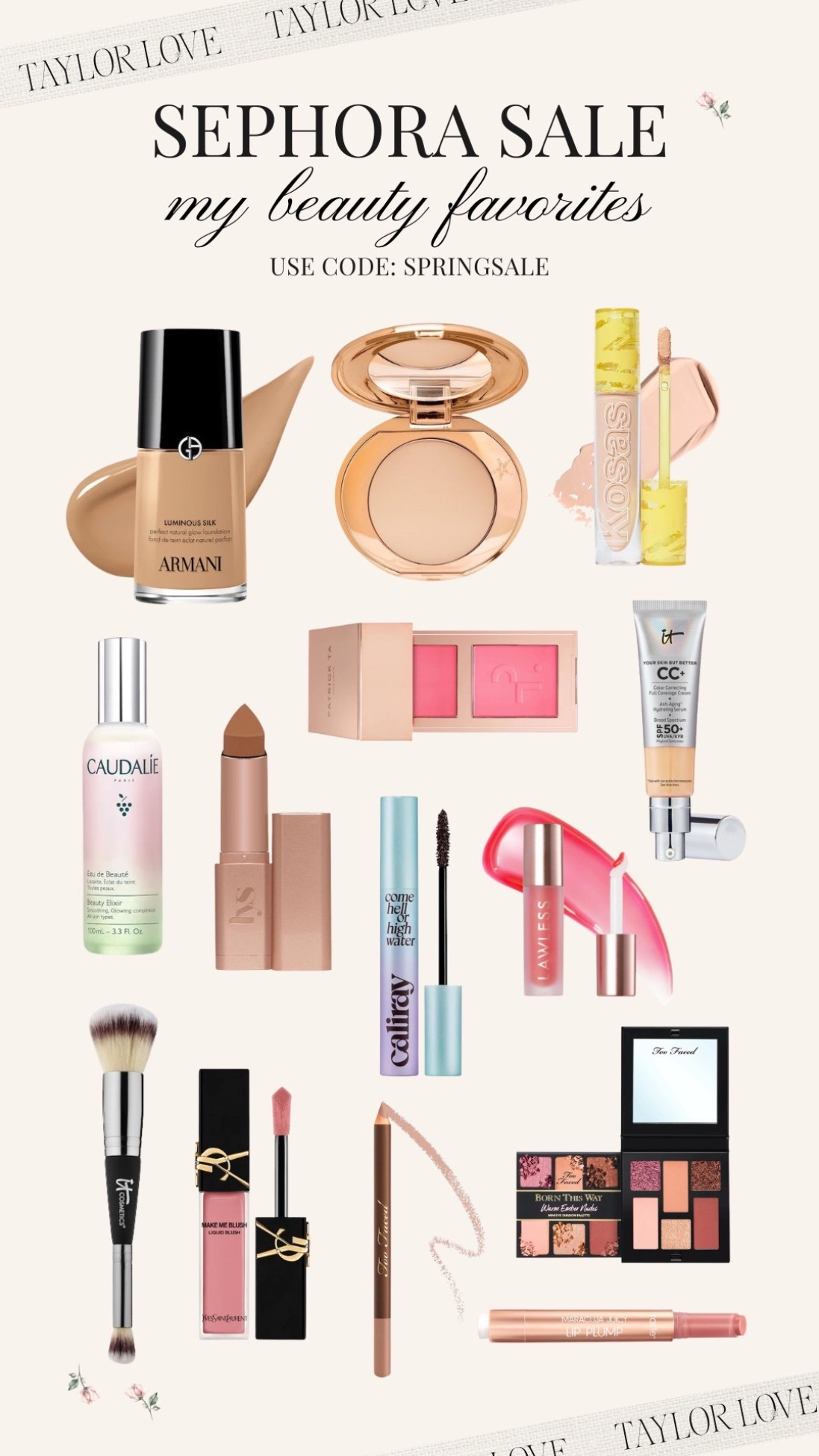 Sephora Spring Saving Event is here ✨ Save up to 20% off when you sign in and use code SPRINGSALE 🧴

sephora sale 2026, sephora sale beauty favorites, sephora makeup favorites, sephora skincare favorites, beauty favorites sephora, best products sephora sale, makeup favorites list, skincare must haves sephora, sephora haul beauty, sephora sale recommendations, best makeup products sephora, clean beauty sephora, glowy skin products sephora, everyday makeup favorites, beauty routine essentials 

#LTKselfcare #LTKBeauty #LTKSaleAlert