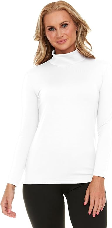 Thermajane Long Sleeve Thermal Shirts for Women Cold Weather, Womens Thermal Underwear Tops, Base... | Amazon (US)