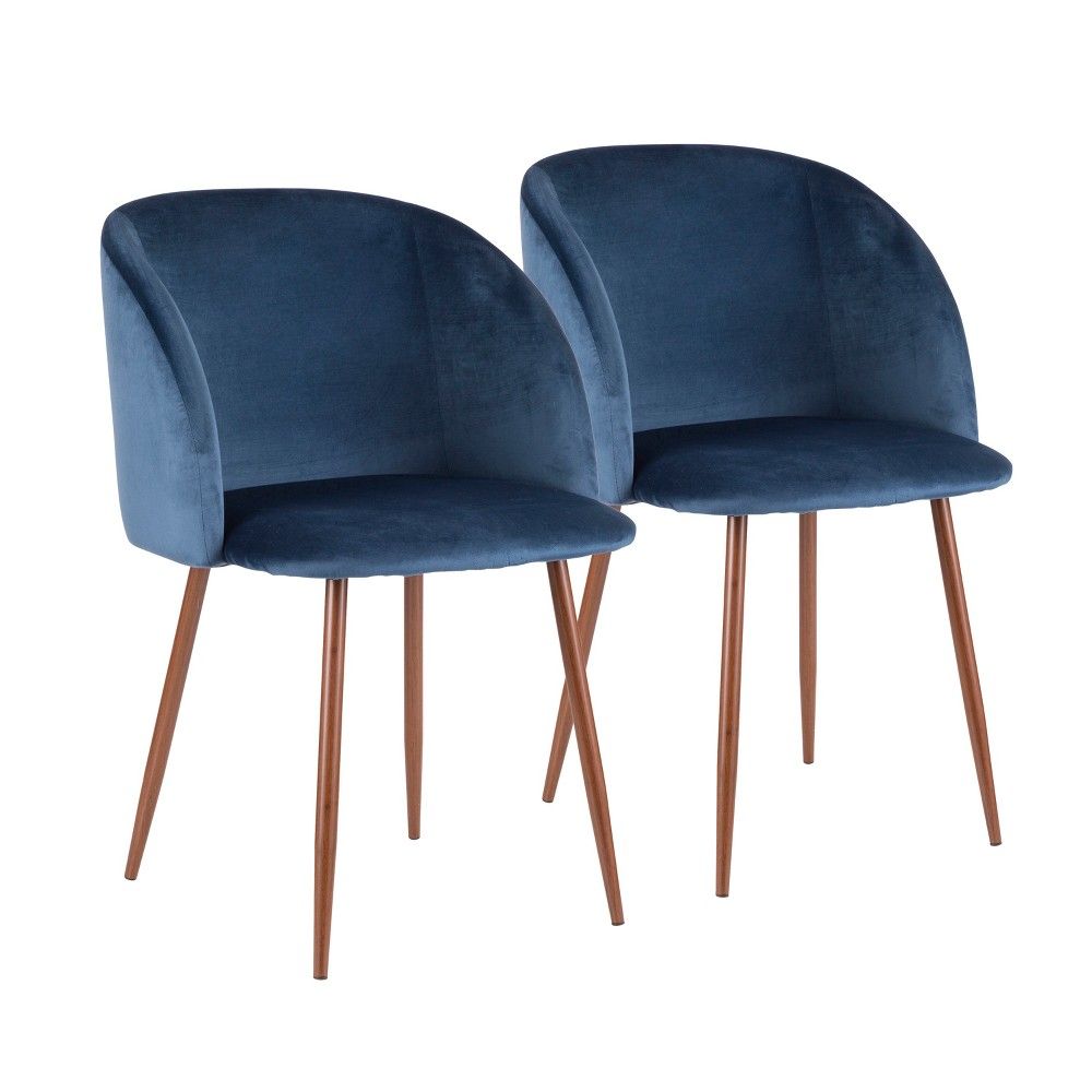 Fran Contemporary Dining Chair Blue - Lumisource | Target