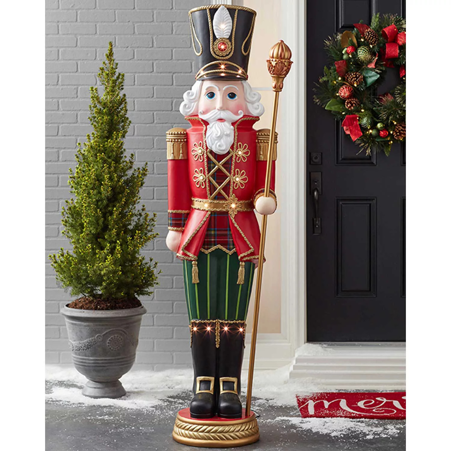 Member's Mark Pre-Lit 6' Grand Nutcracker with 15 LED Lights | Sam's Club