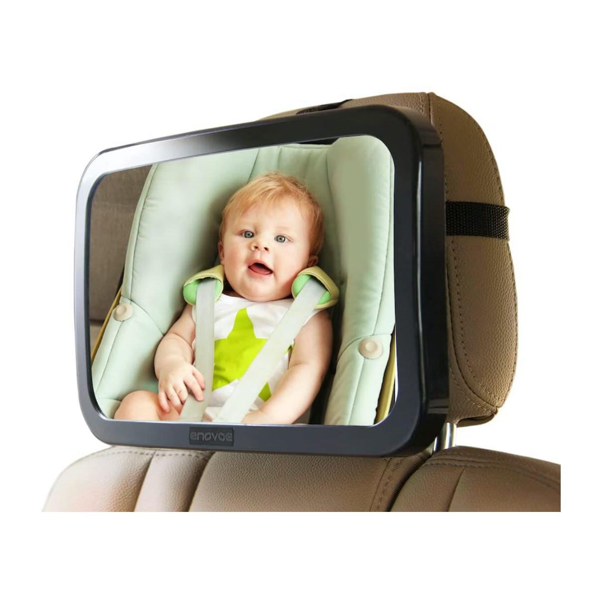 Enovoe Baby Car Mirror - Wide Convex, Shatterproof & Adjustable for Rear Facing Seats, 2 Pack | Target