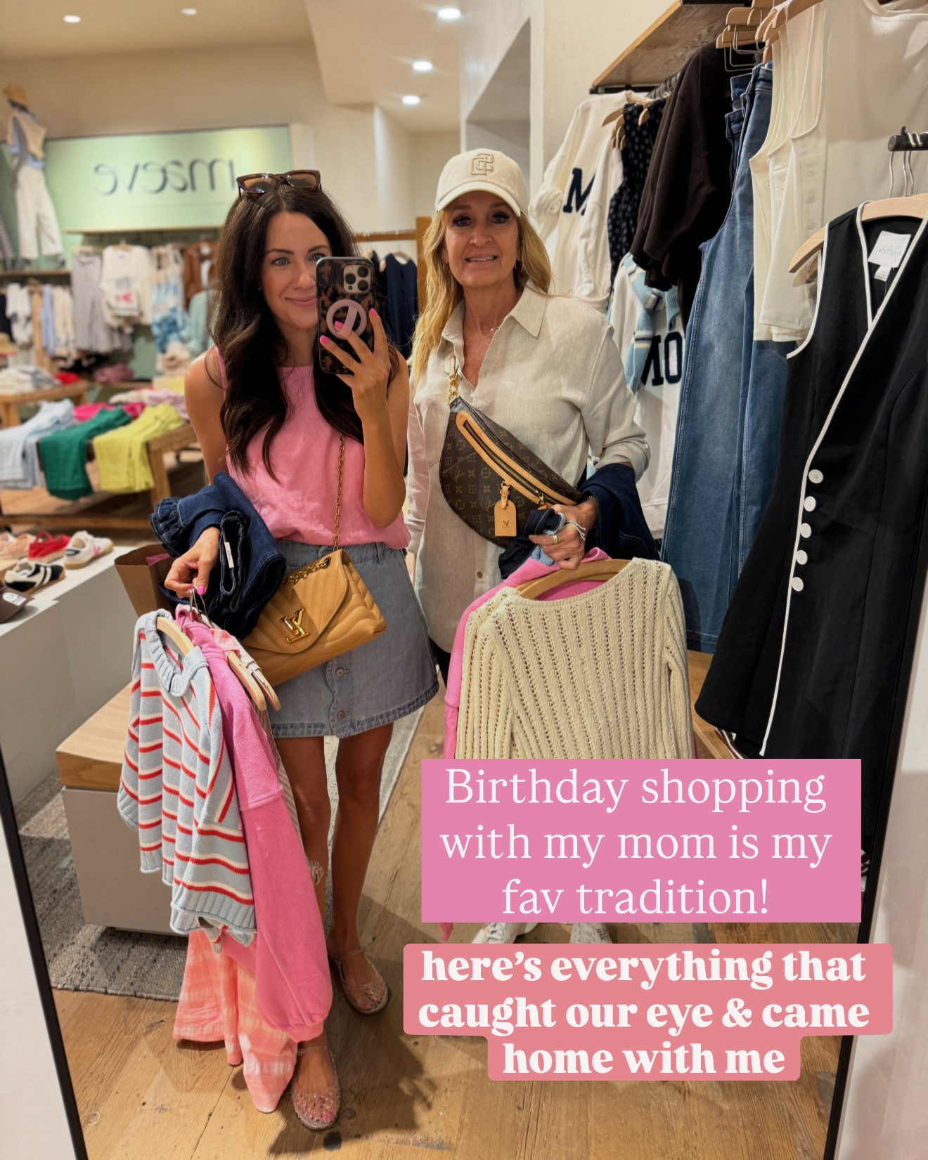 Comment DETAILS to shop✨ birthday shopping with Mimi is still my fav! I can’t believe the throw back store we ended up going crazy at🤭
.
.
Let me know if you have any sizing questions 🫶🏻
.
.
￼

#LTKmomlife #LTKootd #LTKSaleAlert