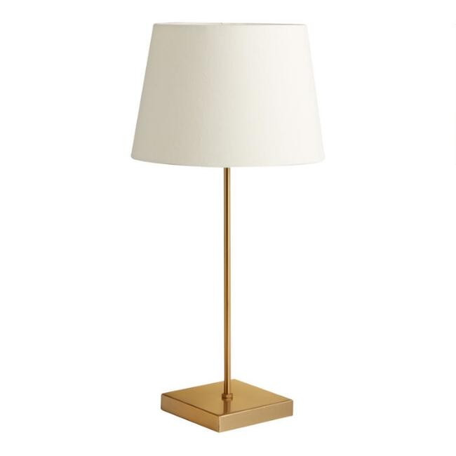 Brass Metal Manvi Accent Lamp Base | World Market