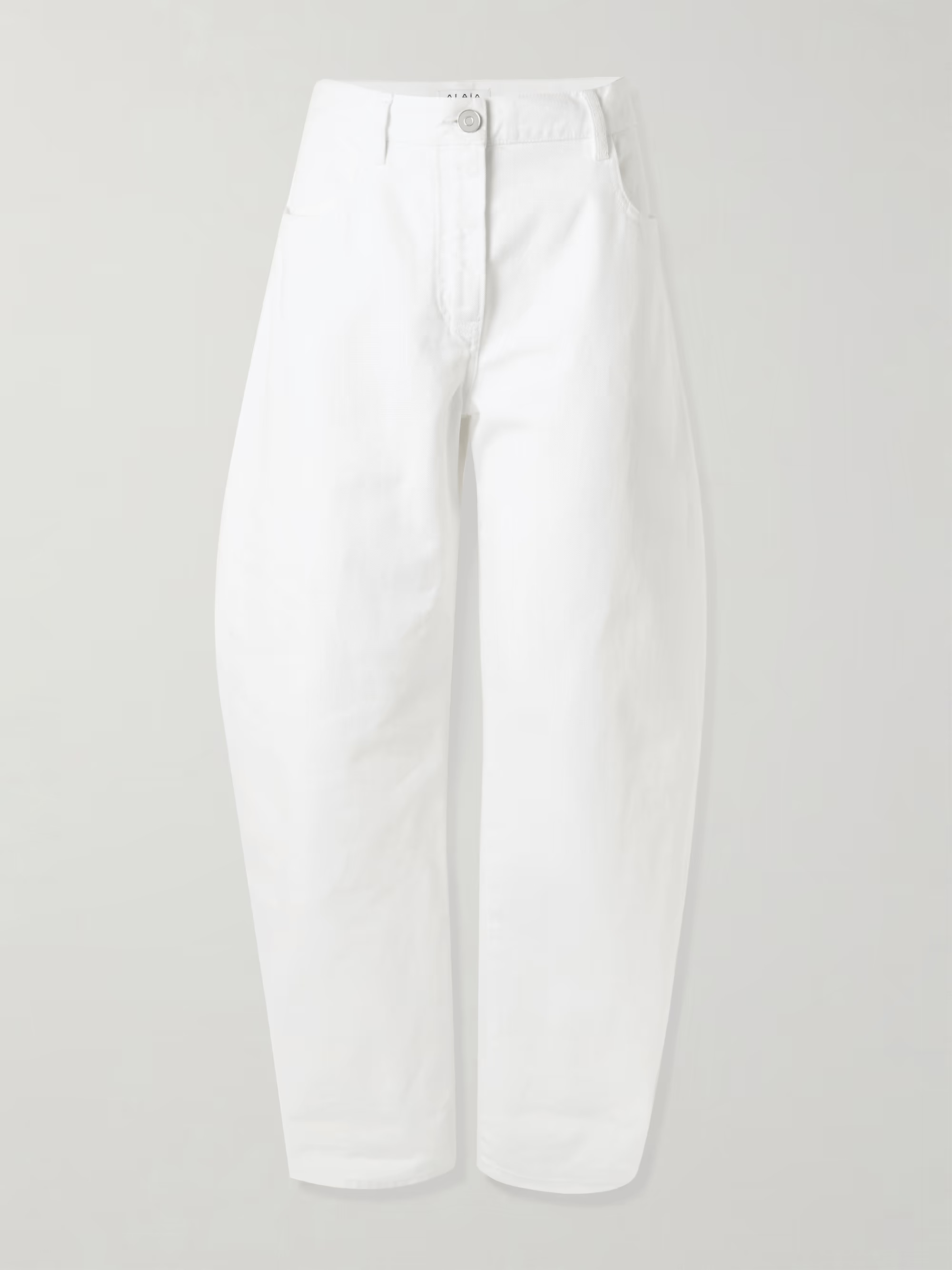 Mid-rise barrel-leg jeans | NET-A-PORTER (UK & EU)