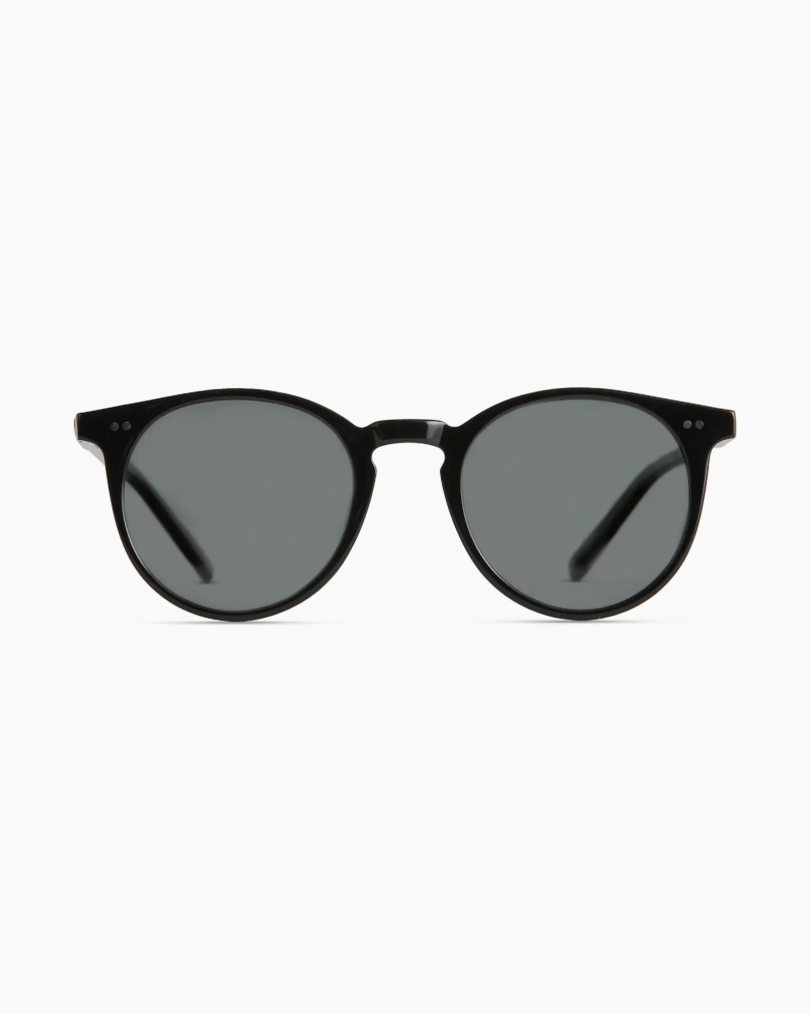 Noah Polarized Acetate Sunglasses in Black With Grey Lens | Quince