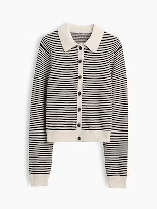 100% Cotton Polo Cardigan Sweater | Gap (US)