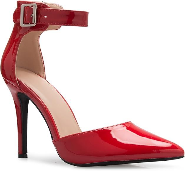 Olivia K Women's Sexy D'Orsay Pointed Toe Heel Pump - Classic, Comfortable | Amazon (US)