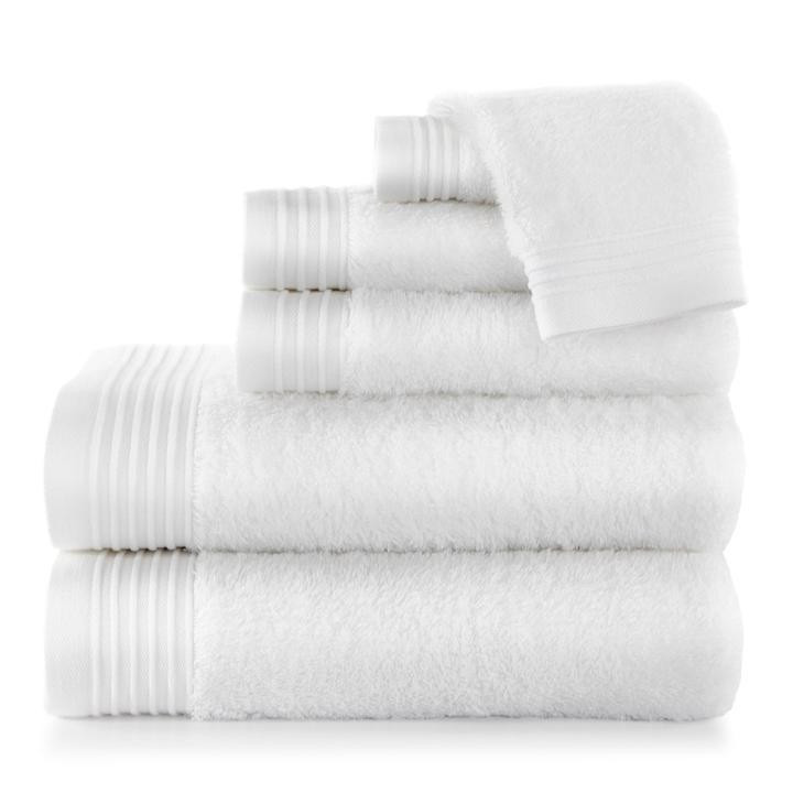 White Bamboo Bath Towels | Megan Molten