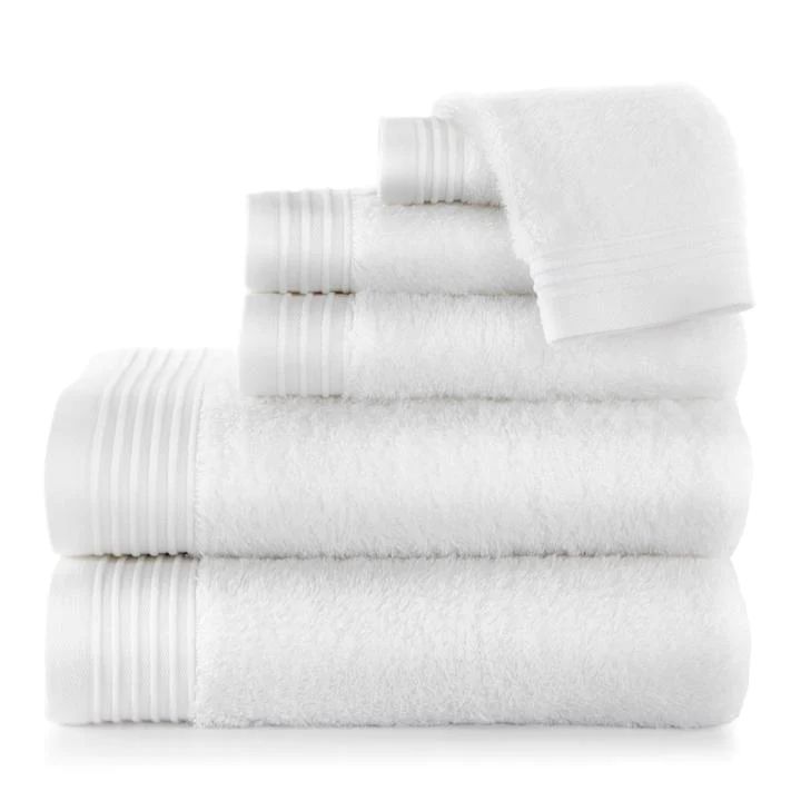 White Bamboo Bath Towels | Megan Molten