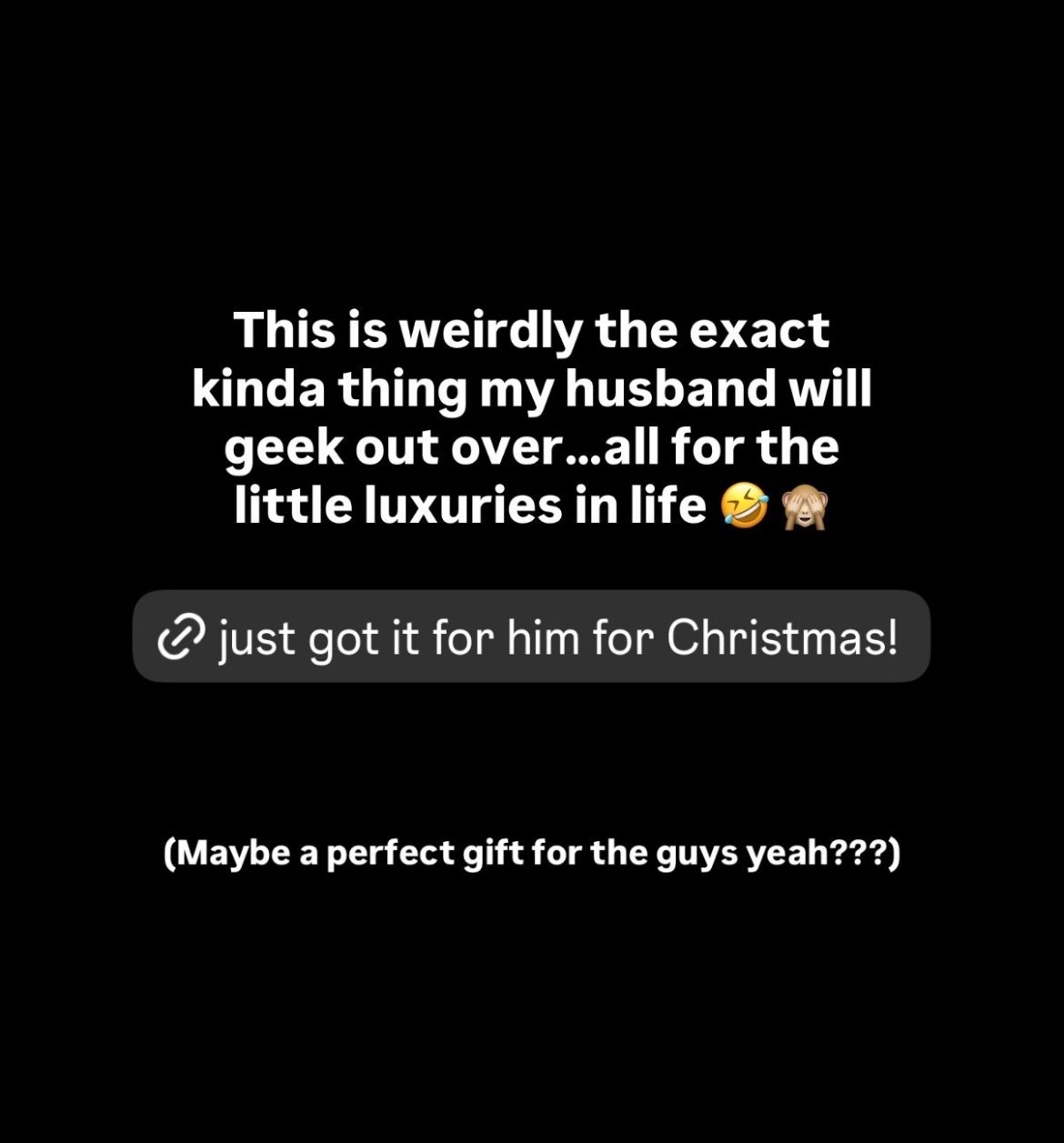 This is weirdly the exact kinda thing my husband will geek out over 🤣 a heated razor would make a great gift for the guy in your life 🙈