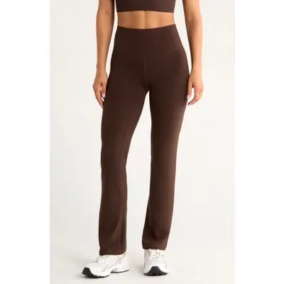 Zella Studio Luxe Bootcut Leggings in Black at Nordstrom, Size X-Small | Nordstrom