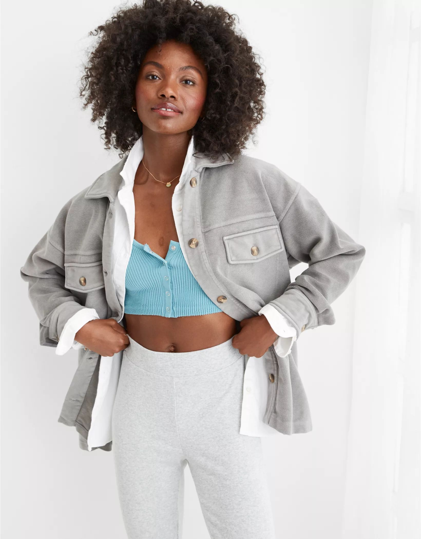 Aerie Luxe Trucker Jacket | American Eagle Outfitters (US & CA)