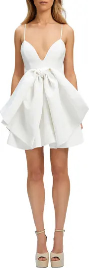 Annabelle Plunge Neck Minidress | Nordstrom