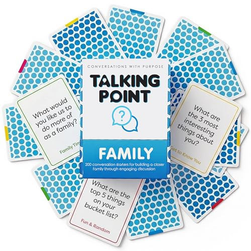 200 Family Conversation Cards for Kids, Teens & Adults - Question Card Game | Amazon (US)