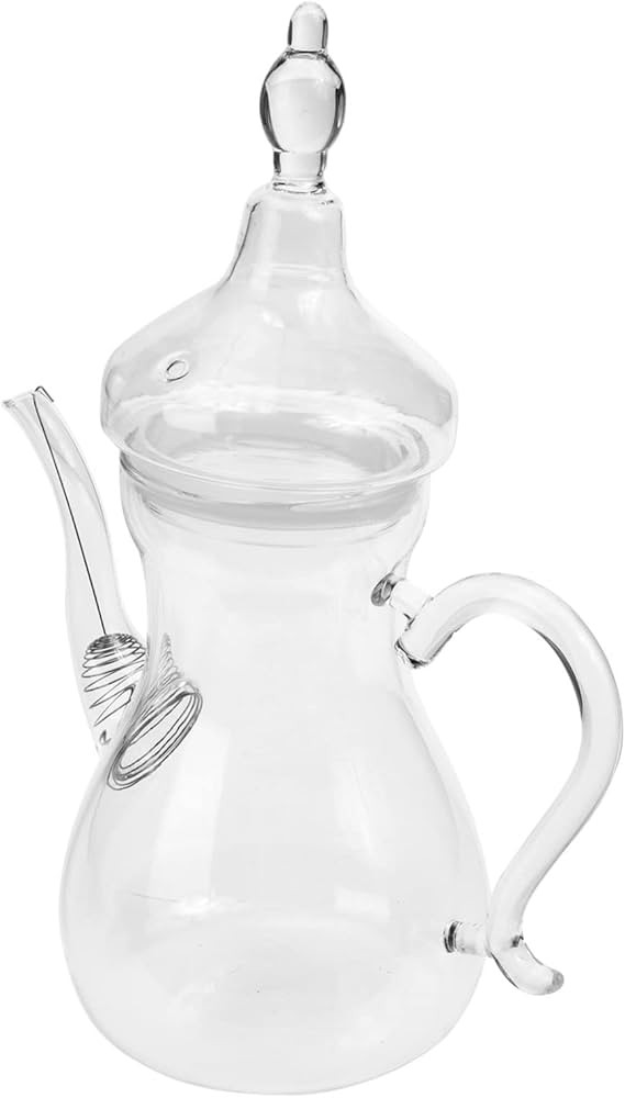 Zerodeko Teapot Tea Serving Pot Tea Pots for Loose Tea Decorative Tea Ware Desktop - Transparent ... | Amazon (US)