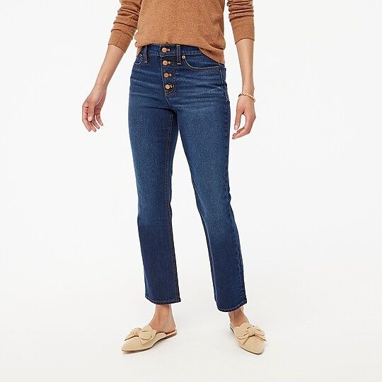 Tall flare crop jean in all-day stretch | J.Crew Factory