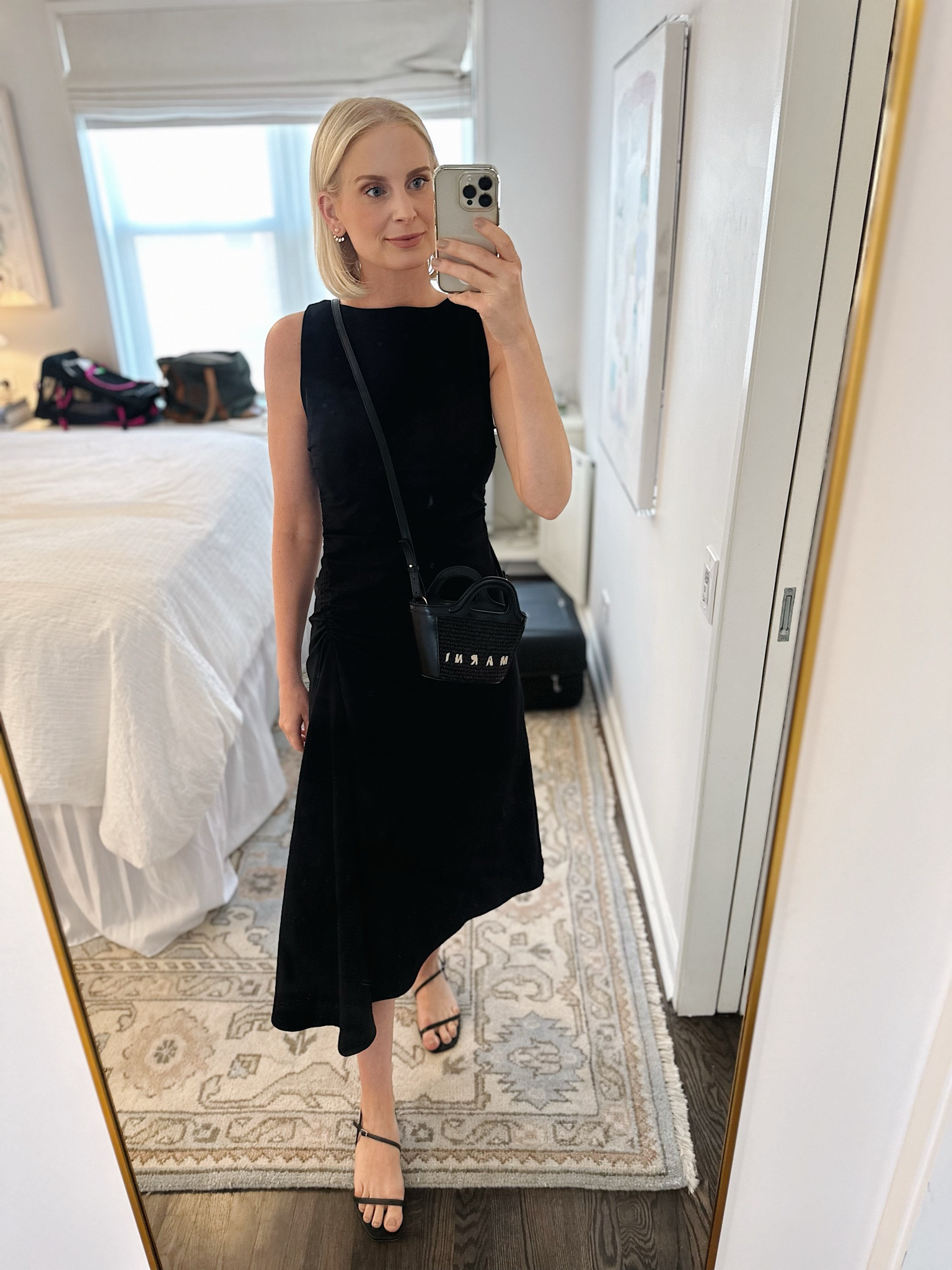 Today’s look! Dress is old COS 🖤 I linked some similar styles.

#LTKSaleAlert #LTKItBag #LTKShoeCrush